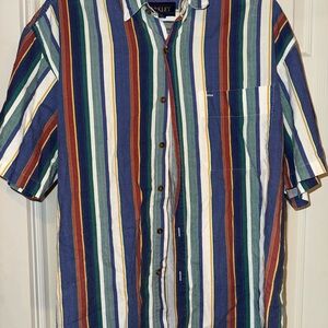 Berkley Men's Vintage Multicolor Striped Shirt